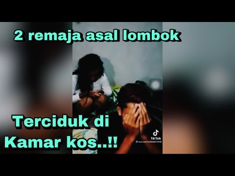 Virall..Ketahuan mesum di kos oleh warga - 2 remaja asal lombok