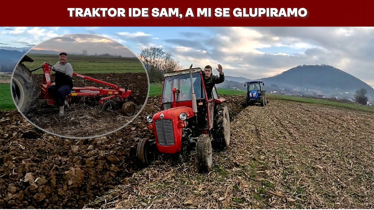 Traktoristi ponovo voze!!! Zimsko oranje Žićine njive sa Fergusonom i Solisom-sezona 2025/2026