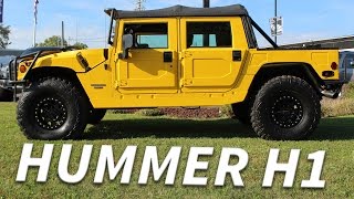 A tank on wheels || 1998 AM General HUMMER H1 Open Top || Full Tour & Start Up