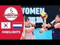 KOREA vs. NETHERLANDS - Highlights | Women's Volleyball World Cup 2019