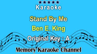 Stand By Me (Karaoke) Ben E. King - Original Tone Key A