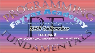 how to download and install visual studio for C++ in urdu