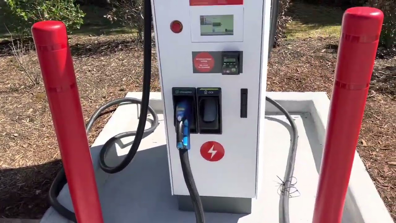 Checking out Circle K US EV charging station in SC YouTube
