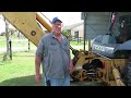 Case  580 Super L Backhoe Boom Swing Arm  Cylinder Removal and Repair