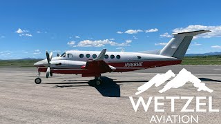 WETZEL AVIATION | King Air 350 | FL77