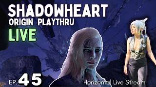 Shadowheart meets the Nightsong❄️Shadowheart Origin Ep 45 - Horizontal Livestream #bg3 #shadowheart
