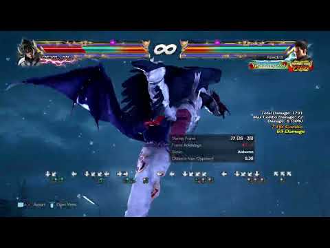 Devil Kazuya WGF and EWGF Combo Practice v5 Tekken 7 20230904030712