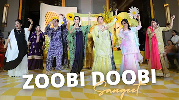 Zoobi Doobi || Anusha & Angad's || Wedding  Dance Performance || Sangeet
