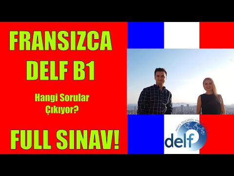 DELF B1 SINAV ÖRNEĞİ | FRANSIZCA DELF B1 Sınavına Hazırlık | YÜKSEK PUAN Almak İçin Taktikler