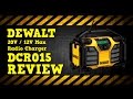 DeWALT 20V 12V Max Radio Charger DCR015 Review DeWALT 20V 12V Max Radio Charger DCR015 Review