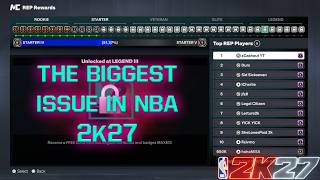 THE BIGGEST ISSUE IN NBA 2K NOBODY TALKS ABOUT !!