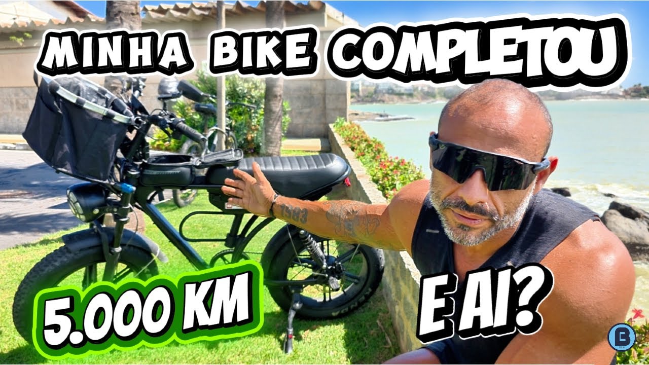 BICICLETA ELÉTRICA - 5000 MIL KM - MOVI ROAD 30 #bikeeletrica #ebike