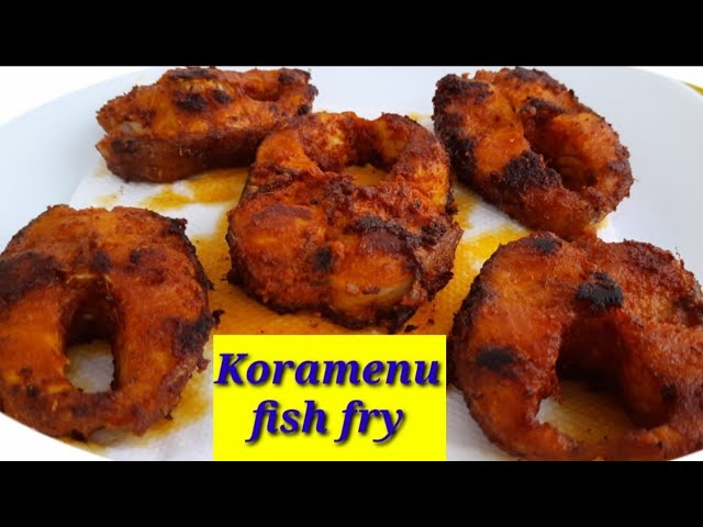 Fish Fry Recipe | masala fish fry  | Koramenu fish fry | | N COOKING ART