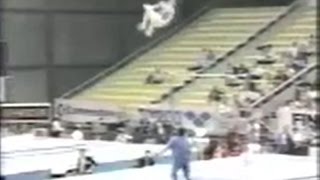 THE FULL TWISTING TRIPLE BACK OFF HIGH BAR - RARE AND UNIQUE GYMNASTICS SKILLS