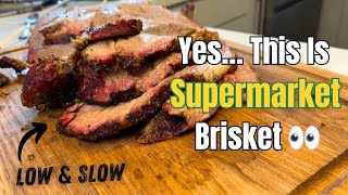 UK Supermarket Brisket on the BBQ | Marcus Bawdon Pot Roast Method