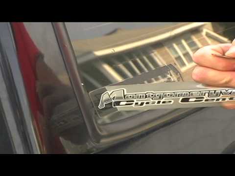 Car Maintenance : How Do I Remove a Decal From My ...