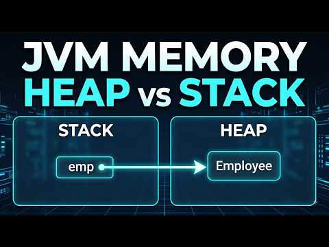 How JVM Memory Actually Works? 🤯 | Java Heap vs Stack