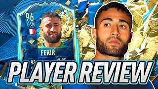 WELL DESERVED! 👏 96 TOTSSF FEKIR PLAYER REVIEW! - FIFA 20 Ultimate Team