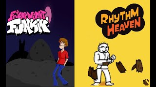 [FNF]THUNDERSTORM BUT RHYTHM HEAVEN BE LIKE (heaven studio custom remix : FNF thunderstorm)