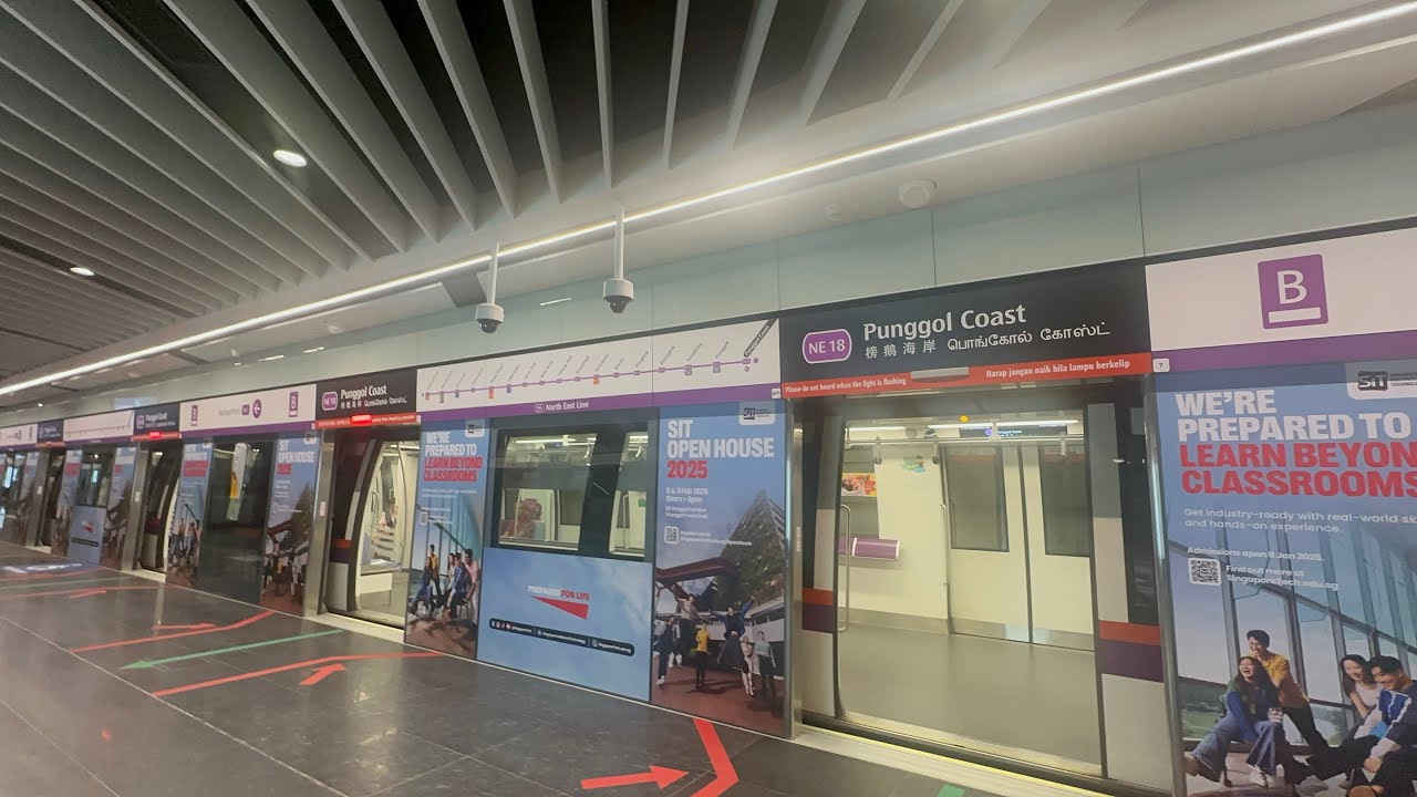 Mrt Rc751a MRTravels on the North East Line: RC751A Trainset 7013/7014 departing ...