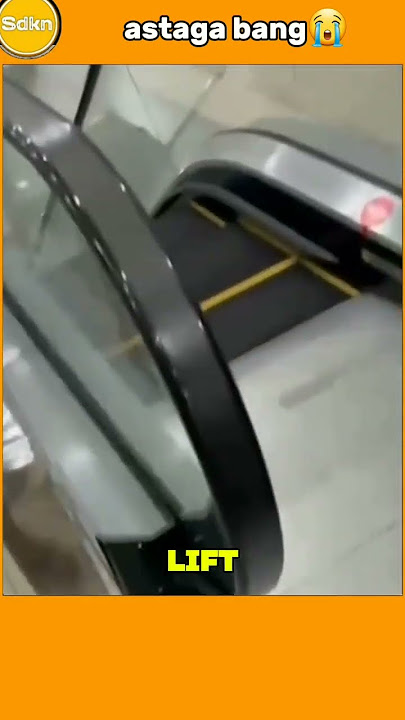 WHEN THIS BROTHER WENT ON THE ELEVATOR, HIS SANDALS WERE TAKEN OFF