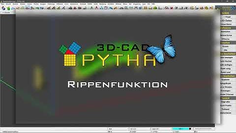 PYTHA 3D-CAD | Rippenfunktion