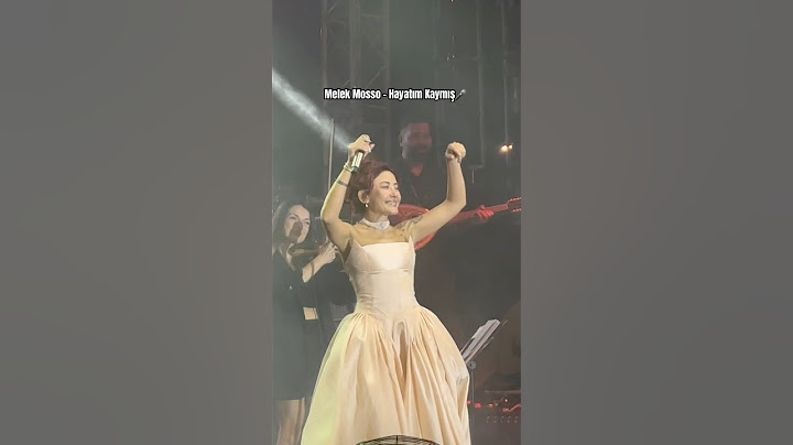 Melek Mosso - Hayatım Kaymış🎤🤍 @melekmosso  #melekmosso #konser #dalaman #trending #tiktok