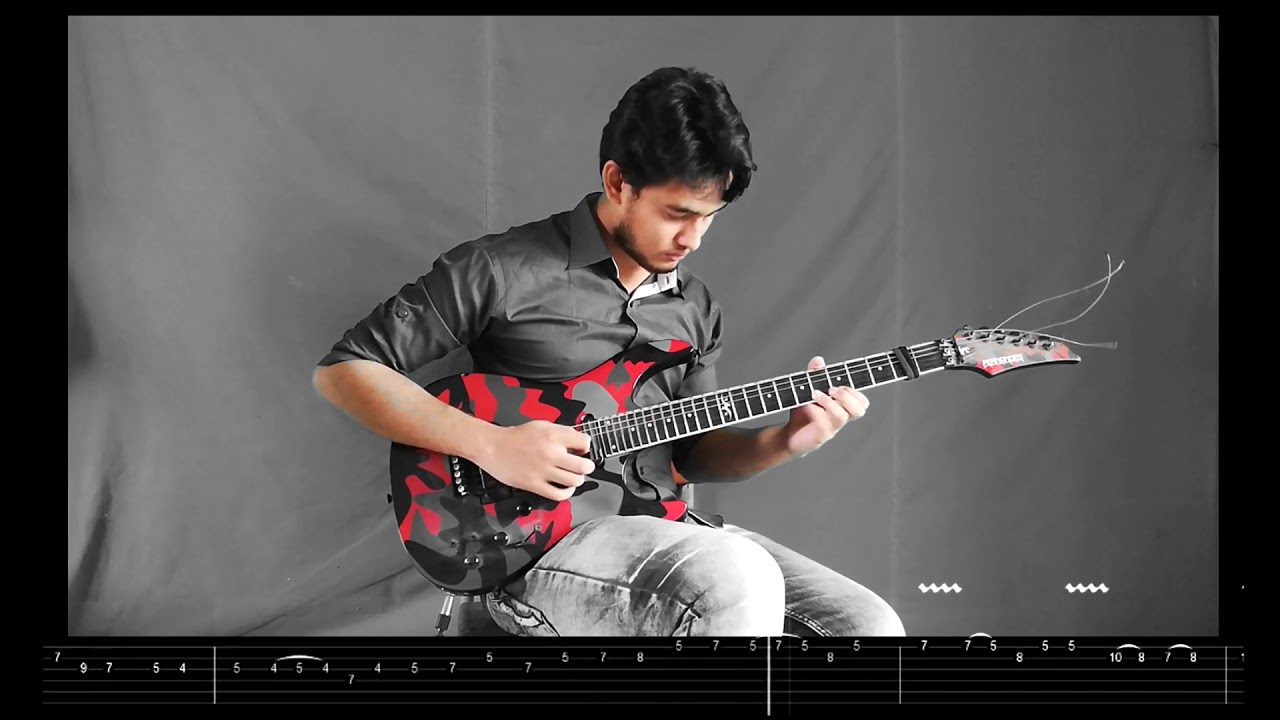 Obosh Onuvutir Deyal    Artcell Guitar Solo Cover with Tabs  Tanvir  Bangladesh