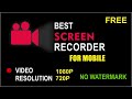 How to Record Your HD Screen On Mobile 2021|Best Screen Recorder|Hindi-Urdu