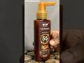 FIRST IMPRESSIONS ON WOW SKIN SCIENCE SUNSCREEN WITH SPF 55||NEW LAUNCH|| #Shorts
