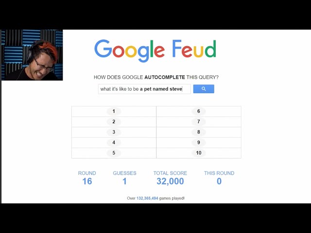 So I was watching this video CAN'T STOP LAUGHING!!  Google Feud of  Markiplier and he was texting this a lot pet named steve.So I lot a  question and the most question was this : r/Markiplier