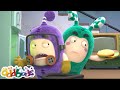 ODDBODS Cartoons | Clean Jeff VS Lazy Zee! 🧼 | Fun Cartoons For KIDS | Full EPISODE