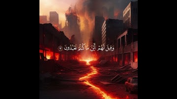 اول فيديو في قناتي القراءة المشهورة للقارئ الشيخ احمد النفيس و لا تخزني يوم  يبعثون (سورة الشعراء)