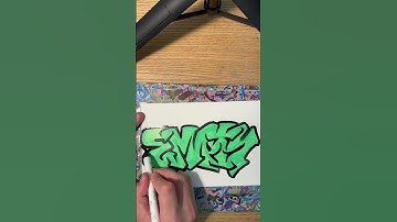 #graffiti #grafftutorial #graffitilesson #graffhowto #grafflesson #graffletters #tag #handstyle