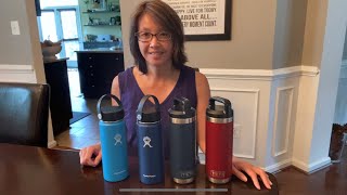 Water bottle comparison & GIVEAWAY!! | Yeti vs. Hydro Flask