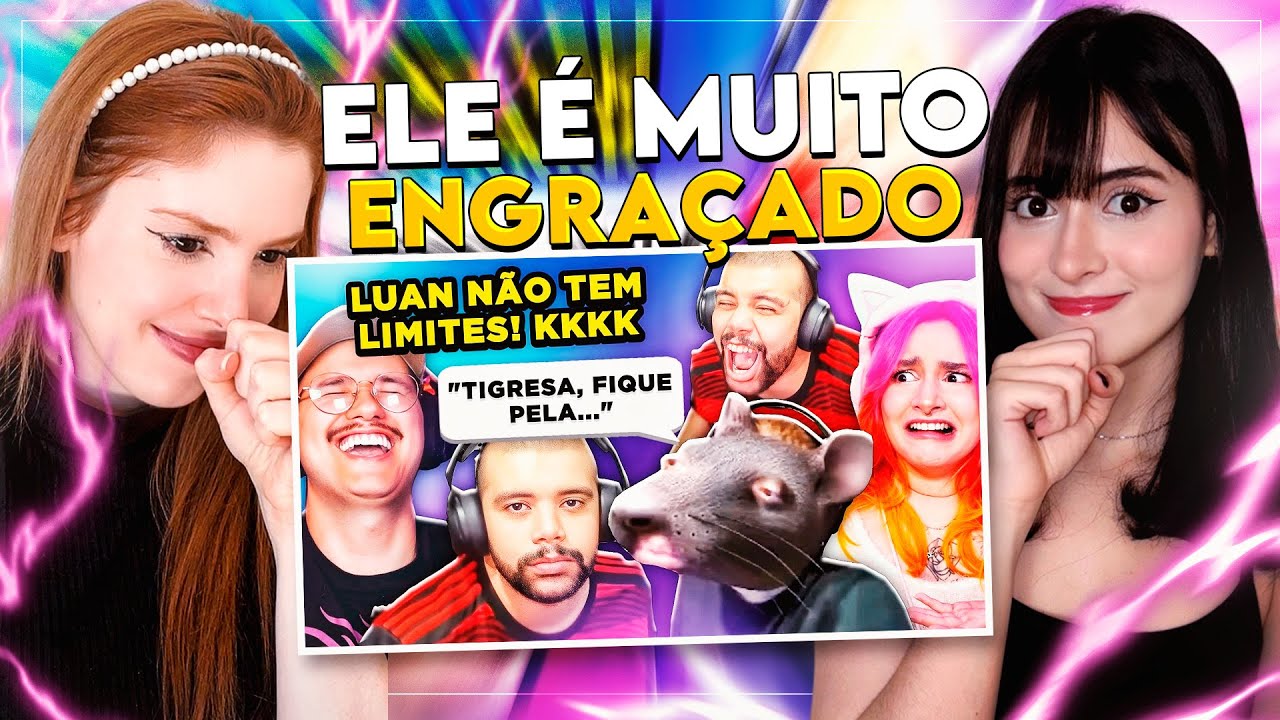 REACT | IMPOSSÍVEL NÃO RIR COM O LUANGAMEPLAYS (Sim Sou Silva) | CR Reacts