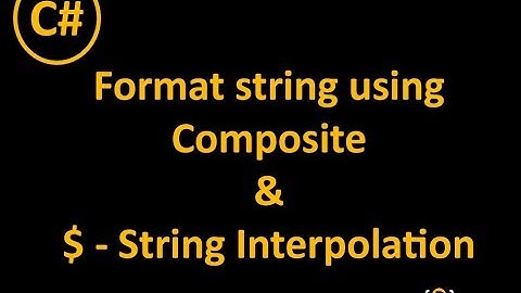 Composite and String Interpolation in C#
