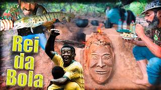 Uma pescaria no rio macaquinho  com um pirão de cachara no fogão Pelé.