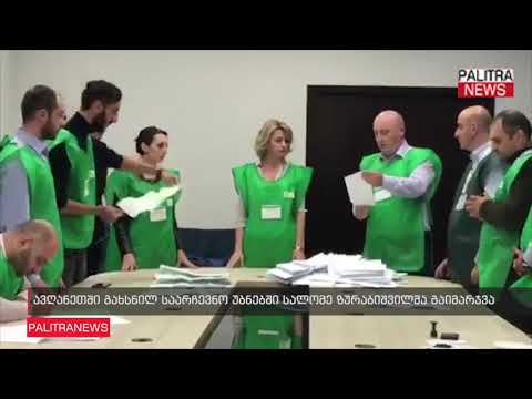 ავღანეთში გახსნილ საარჩევნო უბნებში სალომე ზურაბიშვილმა გაიმარჯვა