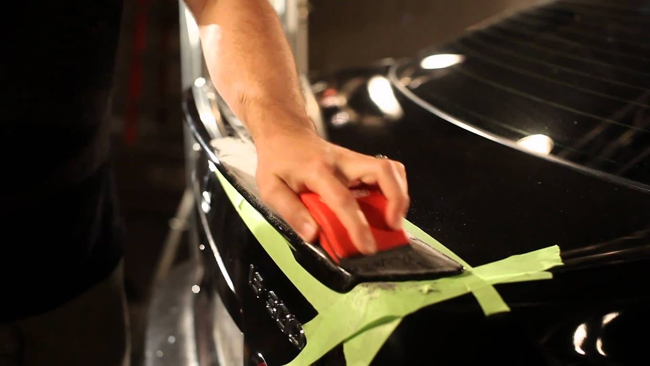 How To Fine Sand or “Feather Sand” Touchup Paint YouTube