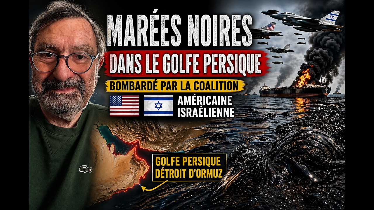 Marées noires causées par les combats au Moyen-Orient !