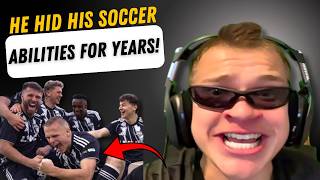 Pro Player Critiques Jynxzi's Old Soccer Highlights