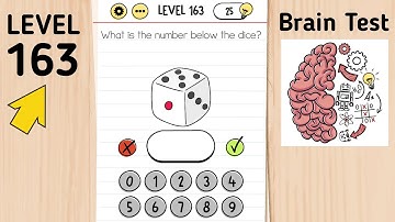Brain Test Level 163 What Is The Number Below The Dice?