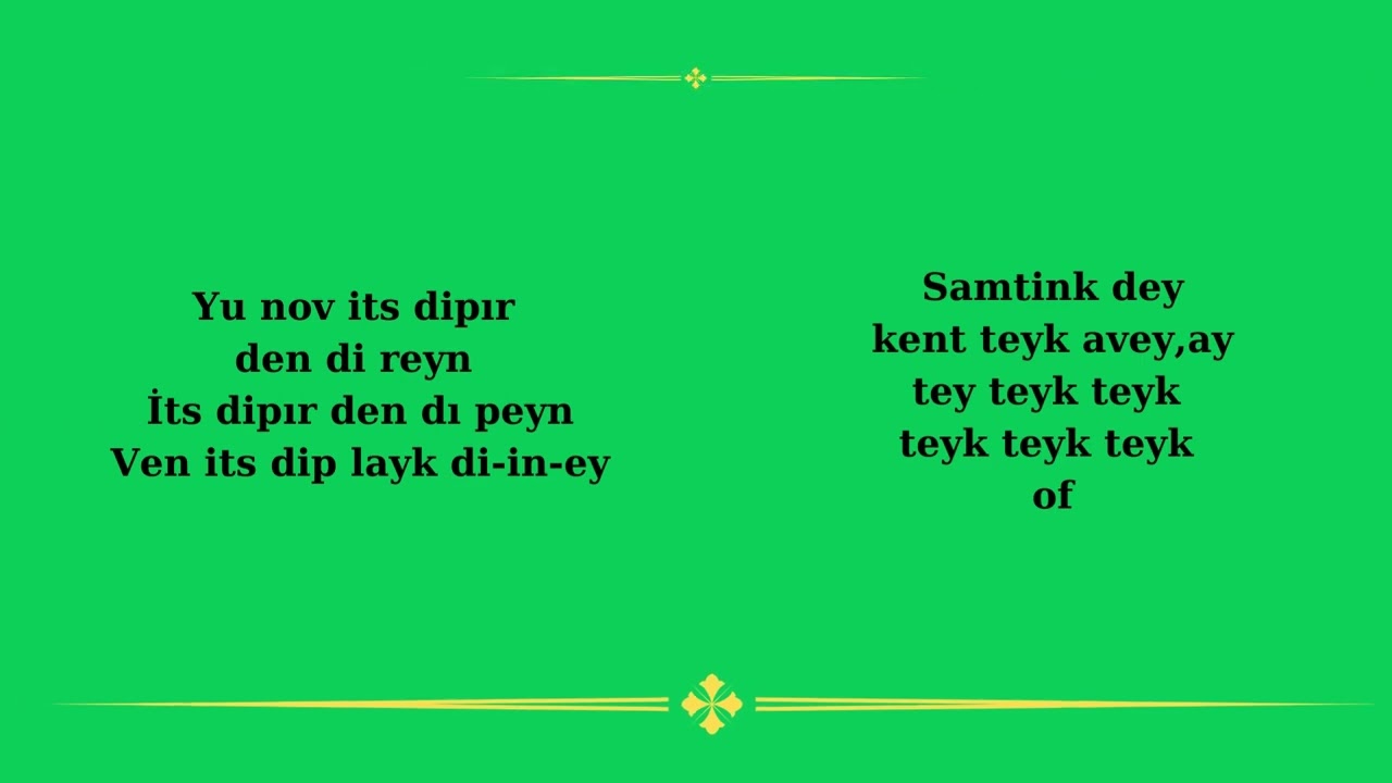 JK - STANDİNG NEXT TO YOU kolay okunuş
