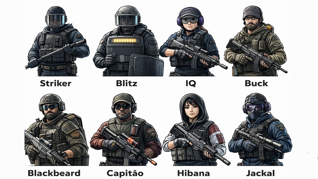 Rainbow Six Siege Operators EXPLAINED (Part 2) - YouTube