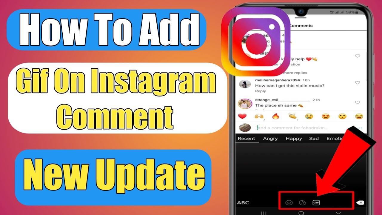 How to Add GIFs in Instagram Comments