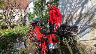 Hercules K50 Ultra - Auspufftest Am 80 Ccm Parmakit