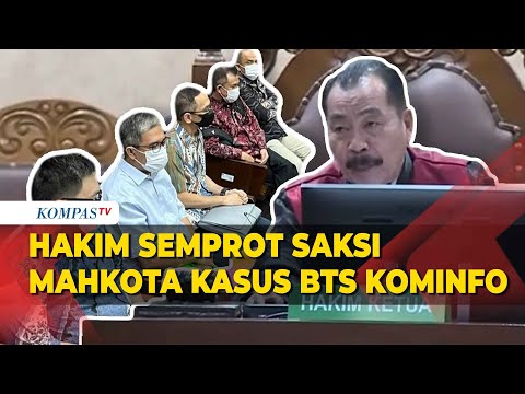 [FULL] Hakim Semprot 5 Saksi Mahkota Kasus BTS Kominfo, Menpora Dito Bakal Dipanggil!