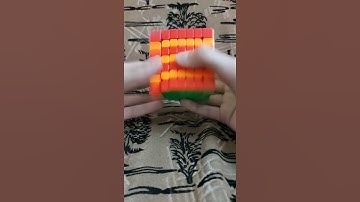 Checkerboard Pattern on 7x7 rubiks cube