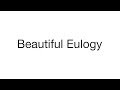 Beautiful Eulogy - The Size Of Sin (lyrics)